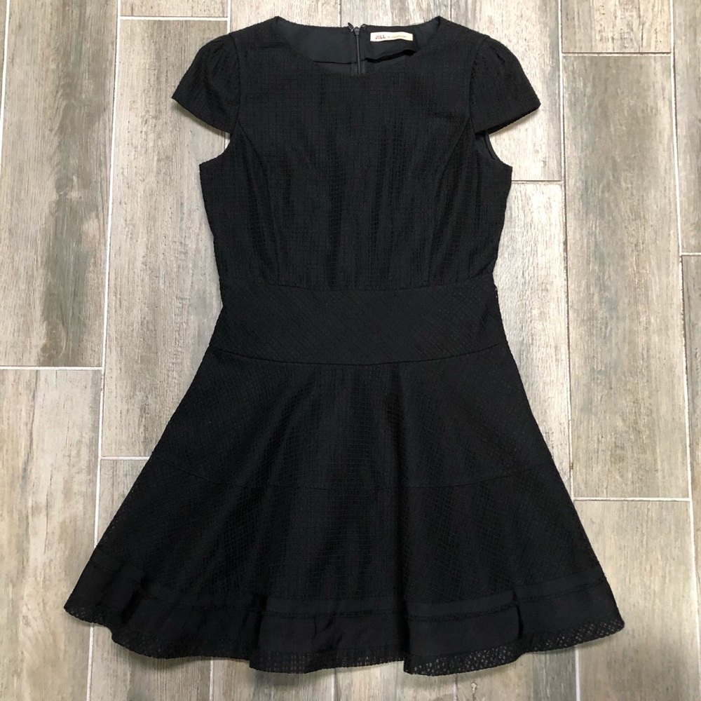Jill by Jill Stuart Black Fit & Flare Dress